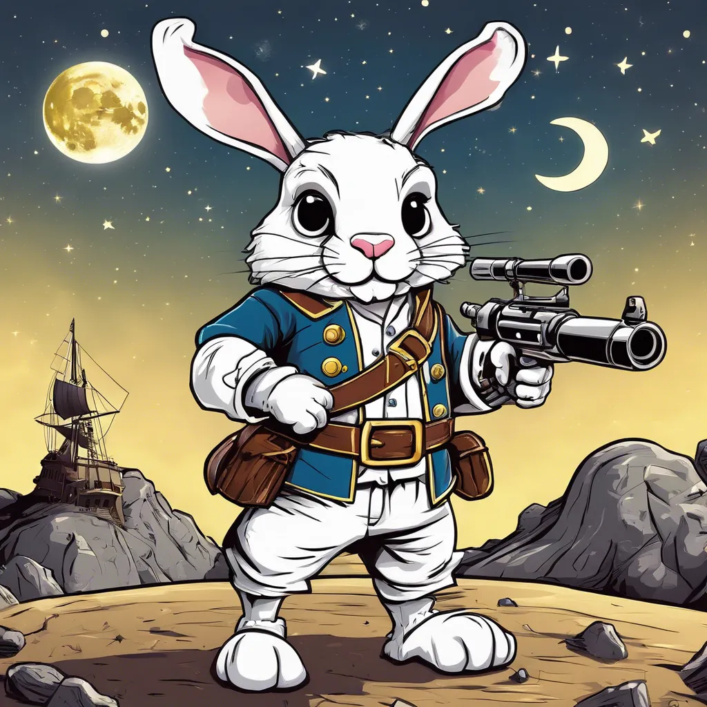 ai nft image of bunny 7